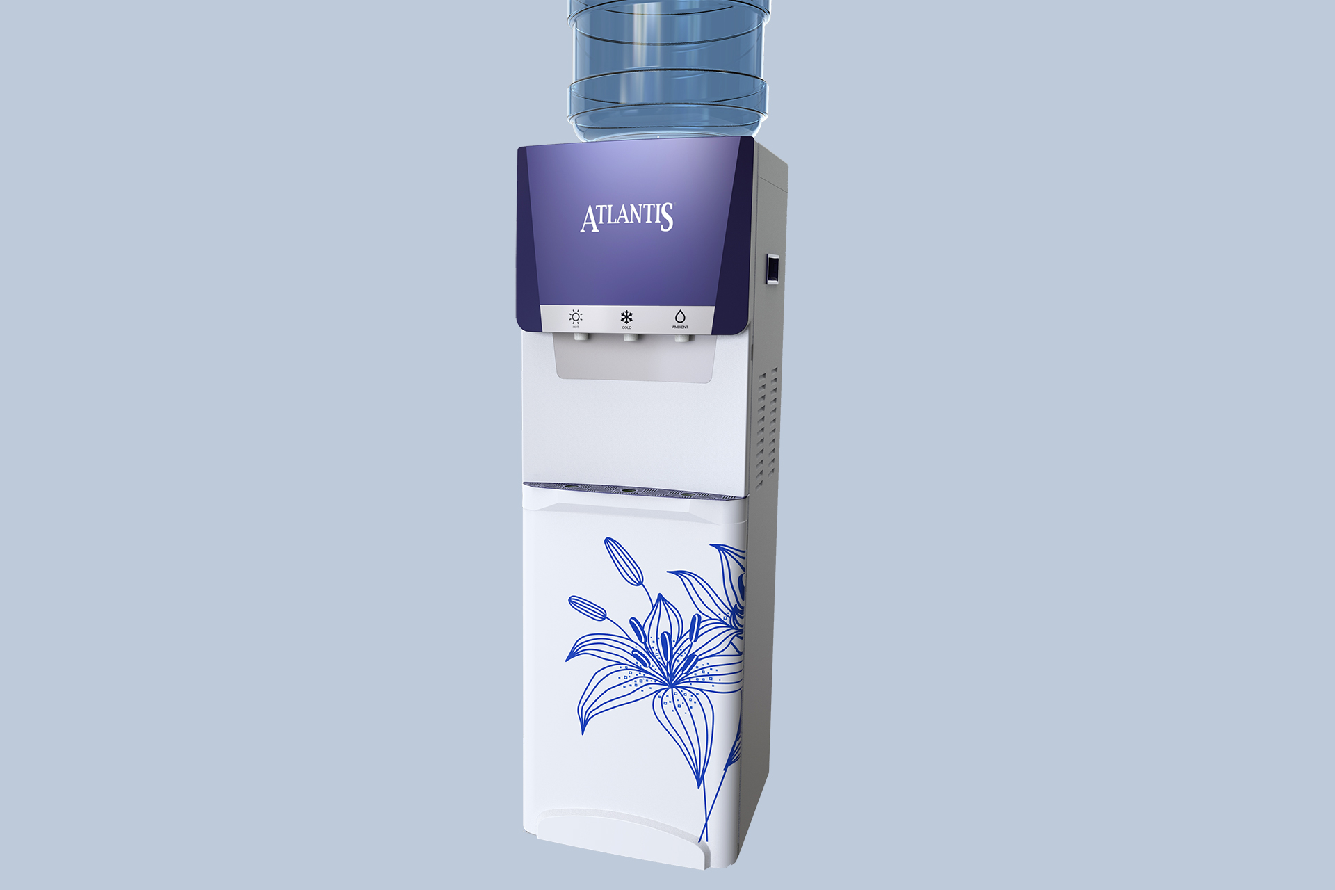 Atlantis blue 2024 water dispenser